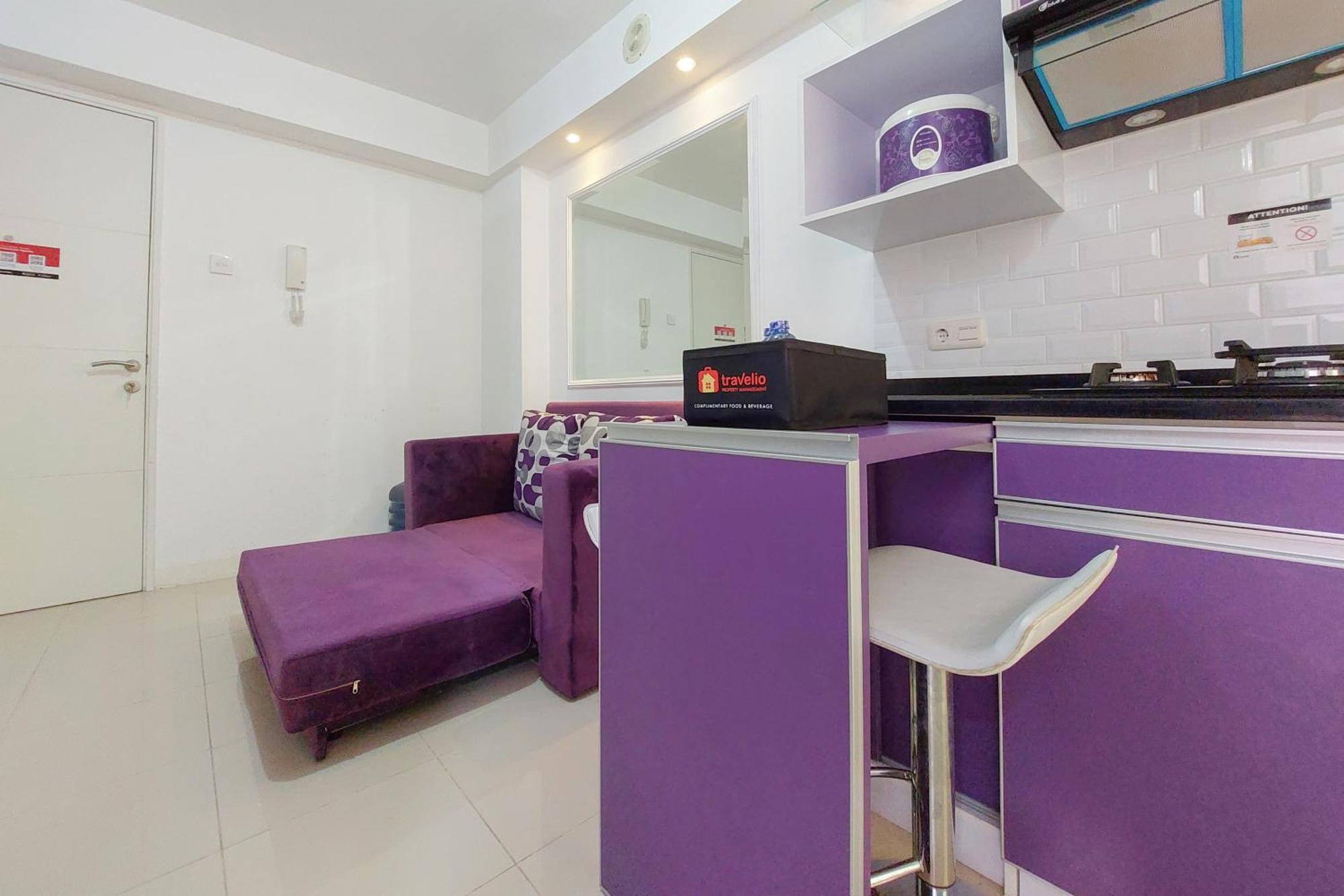 Comfort 2br At Bassura By Travelio Apartemen Jakarta